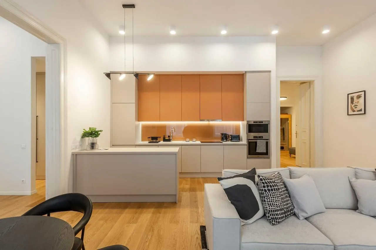 Luxurious Minimalist Residence With Sauna By Prestige Homes Budapest Apartment